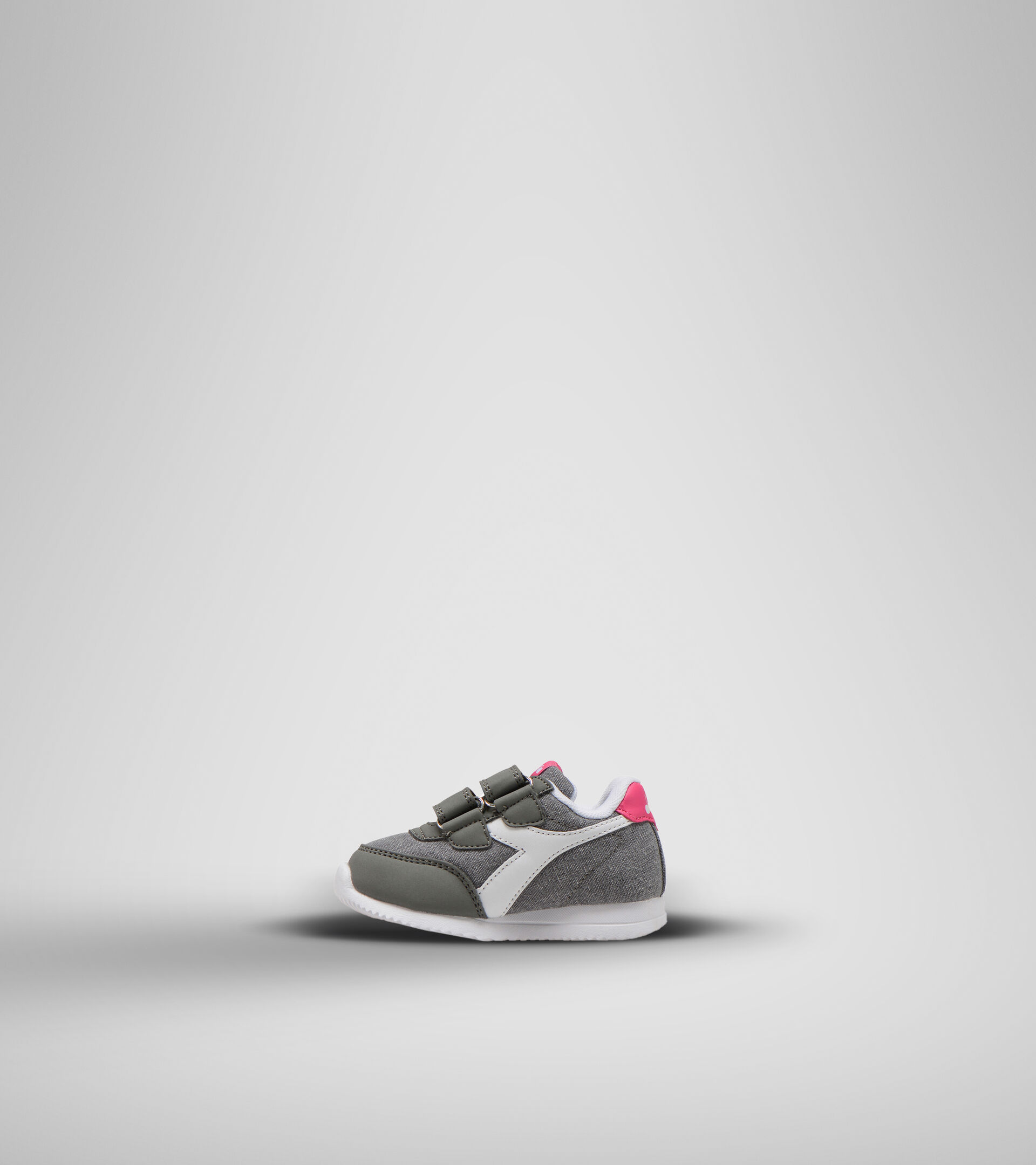 Chaussures de sport - Bambins 1-4 ans JOG LIGHT TD GRIS CHARBON/FANDANGO ROSE - Diadora
