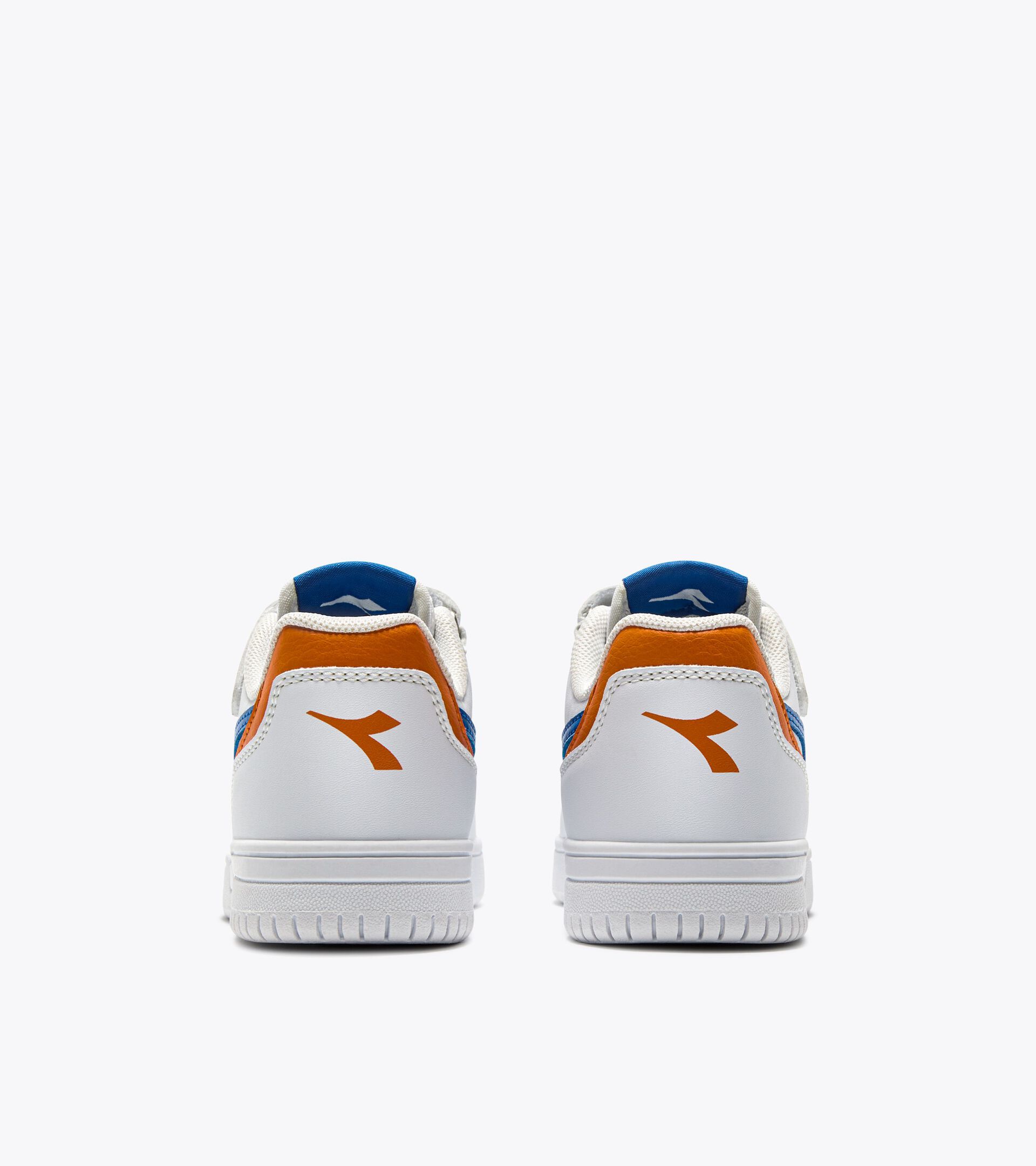 Sports shoes - Kids 4-8 years RAPTOR LOW PS WHT/IMPERIAL BL/PERSIMMON ORG - Diadora