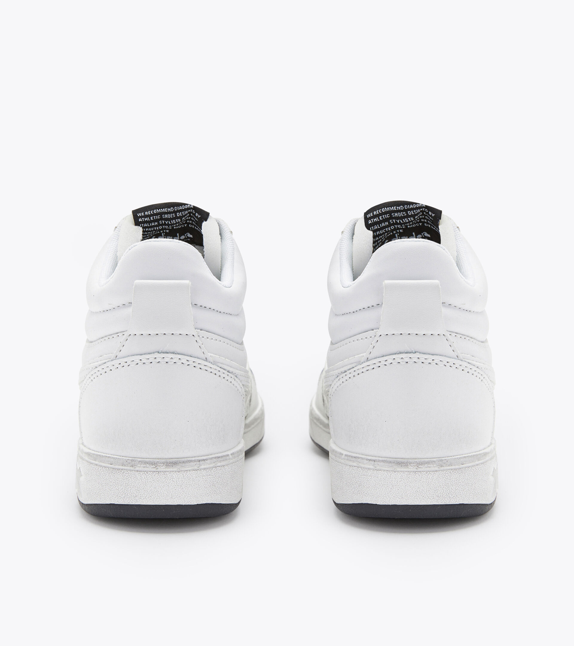 Sporty sneakers - Unisex MAGIC BASKET DEMI ICONA WHITE/WHITE/WHITE - Diadora