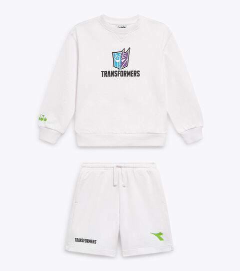 Set sportivo Transformers - Bambino JB. SET TRFS BIANCO OTTICO - Diadora