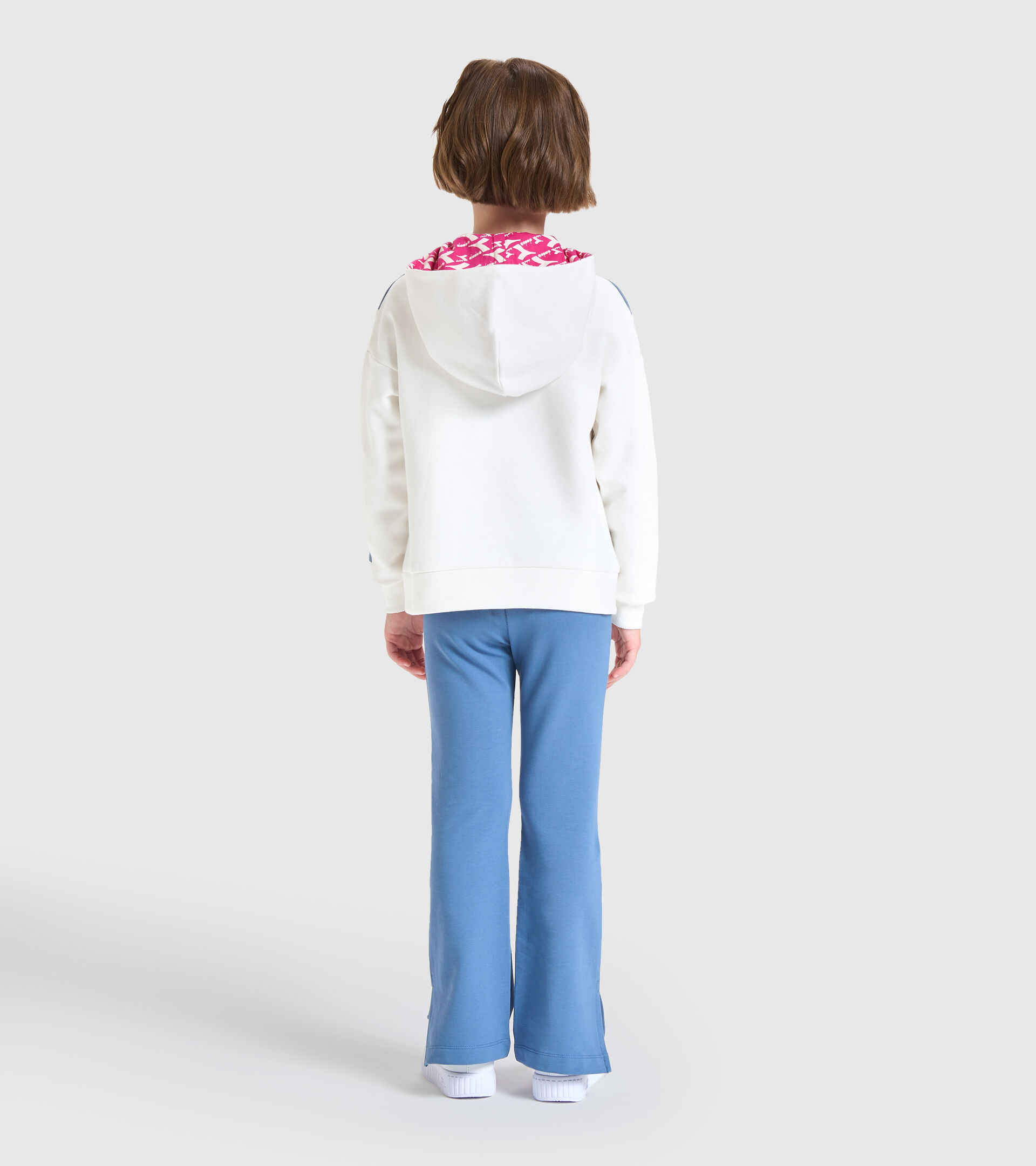 Tracksuit - Kids JG.HD FZ TRACKSUIT TWINKLE WHISPER WHITE - Diadora