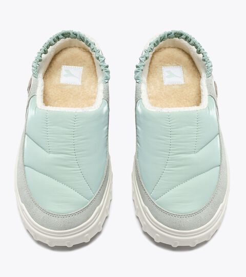 Winter clogs - Exclusive e-commerce & Cortina Store - Women's L. WINTER SABOT LIGHT GREEN - Diadora