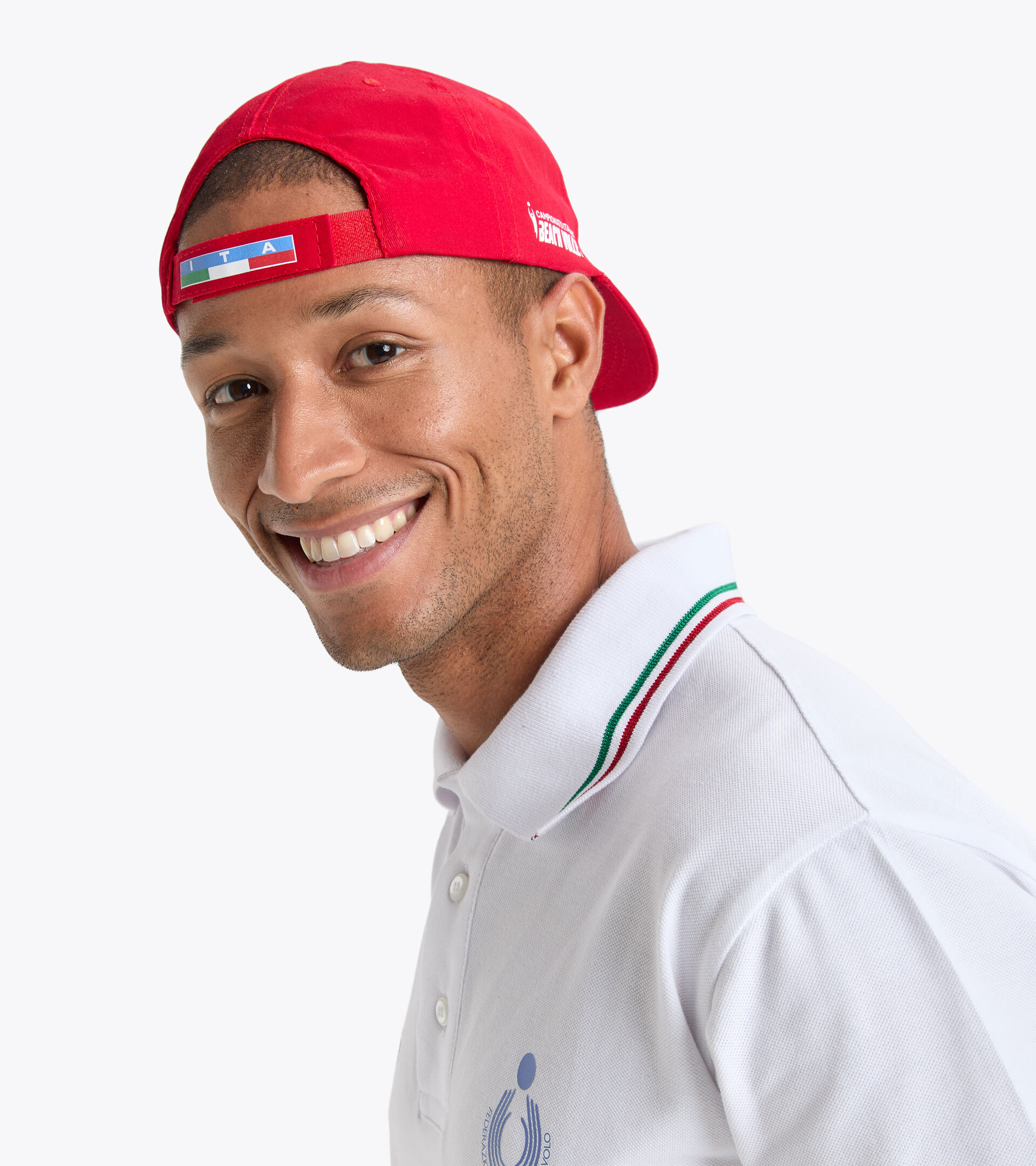 Kappe - Italienische Beachvolleyball-Meisterschaft CAPPELLINO CAMP. ITALIANO ROT (97038) - Diadora