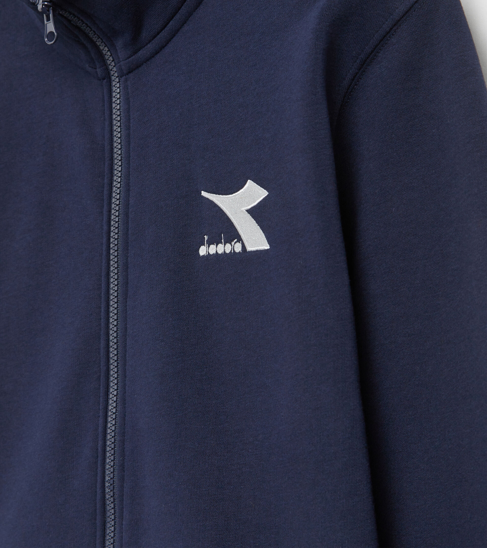 Sportliches Sweatshirt - Herren SWEAT FZ CORE MARINEBLAU - Diadora
