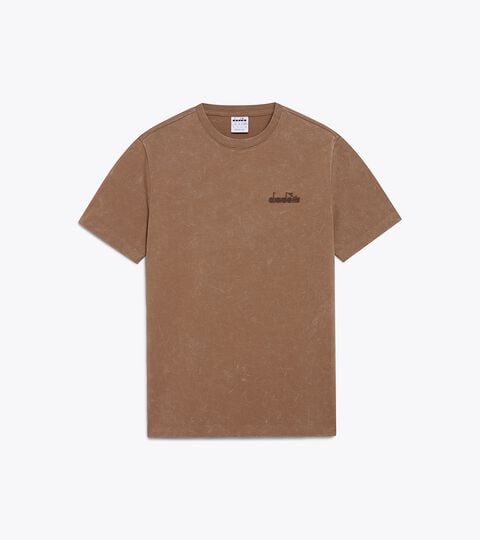 T-Shirt mit kurzen &Auml;rmeln - Regular Fit - Herren T-SHIRT SS AVENUE LAB II GEROESTET KOKOSNUSS - Diadora