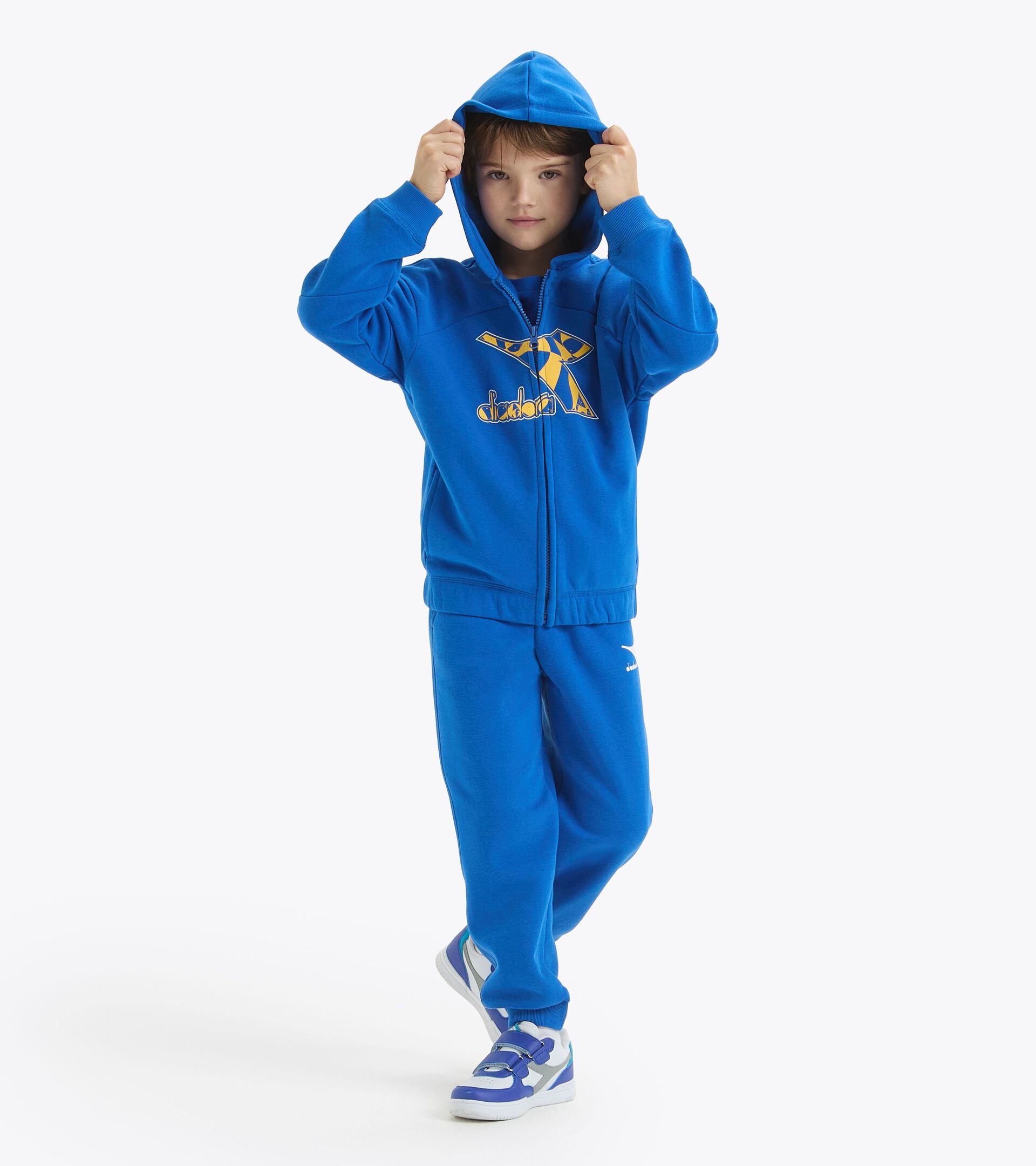 Chándal - Niños y adolescentes
 JB. TRACKSUIT HD FZ RIDDLE AZUL PRINCESA - Diadora