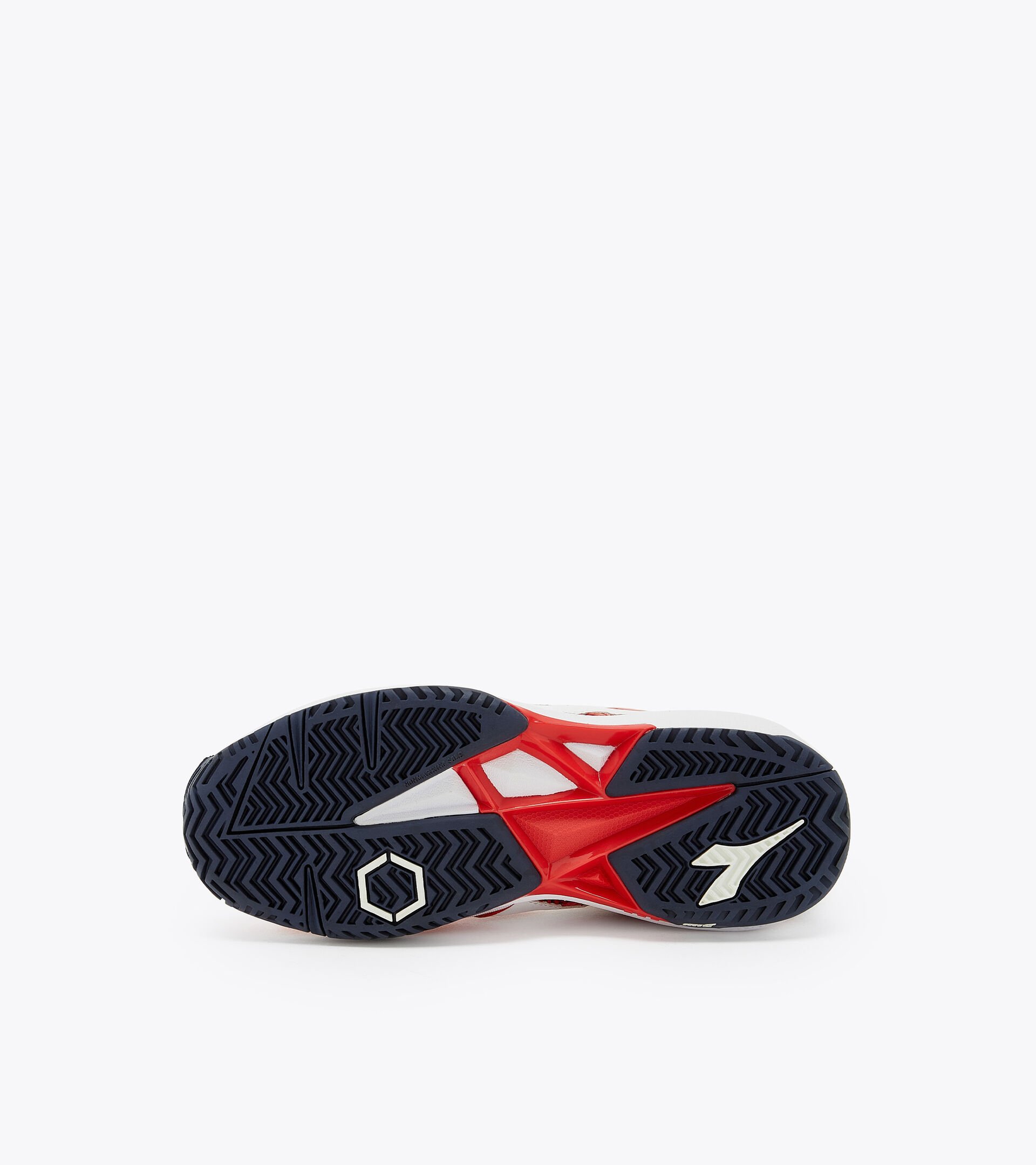 Tennis shoes - Junior B.ICON 2 Y BLUE CORSAIR/WHITE/FIERY RED - Diadora