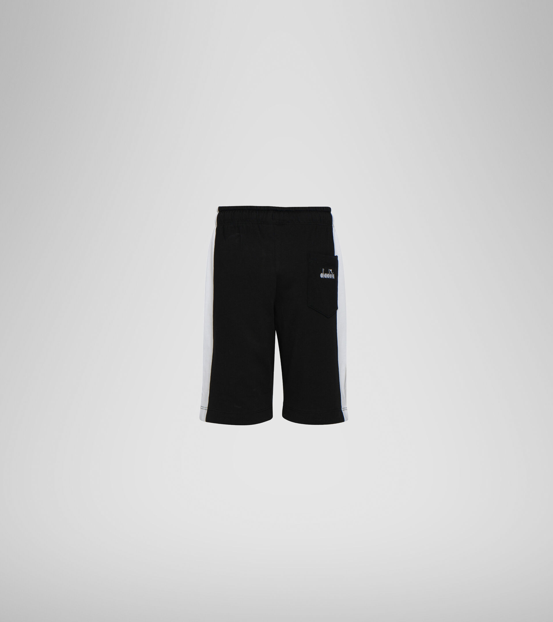Bermuda shorts - Boys JB. BERMUDA DIADORA CLUB BLACK - Diadora