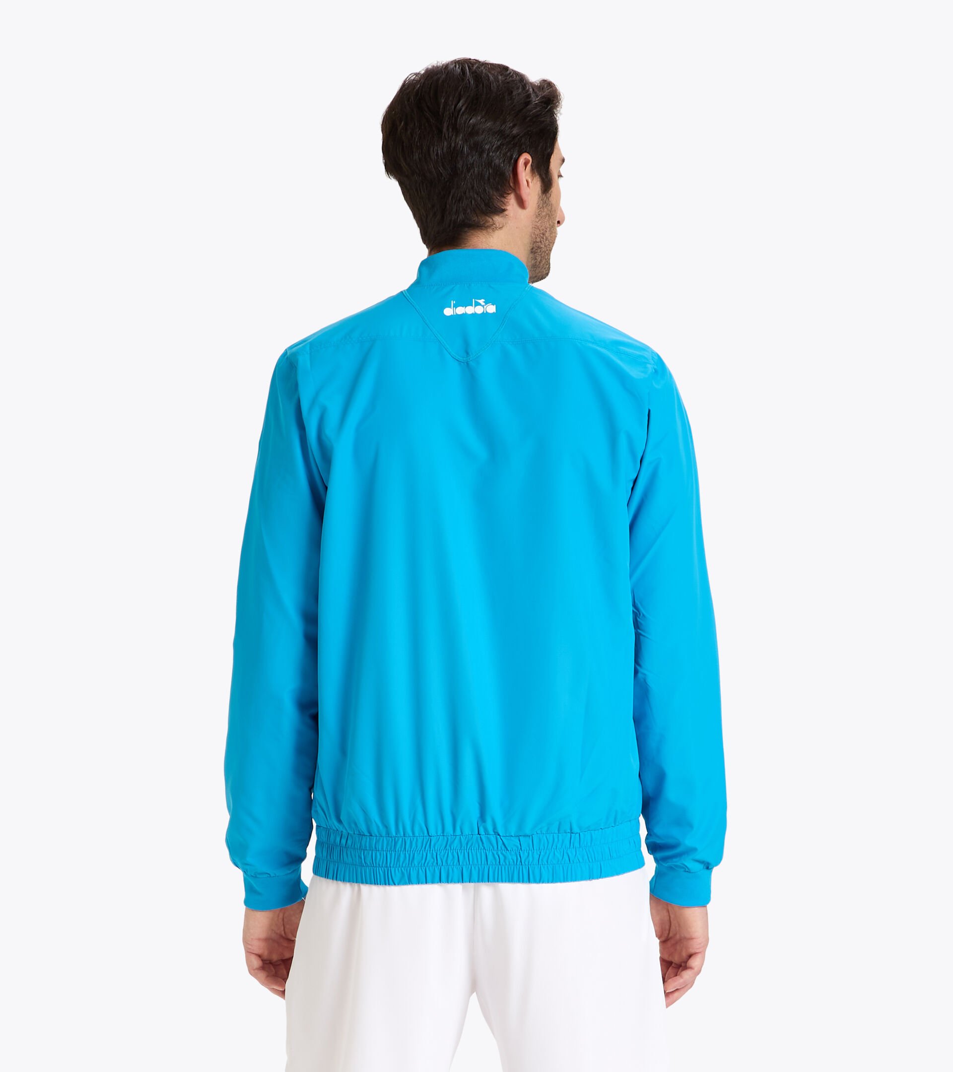 Chaqueta de tenis - Hombre JACKET COURT AZUL REAL FLUO - Diadora