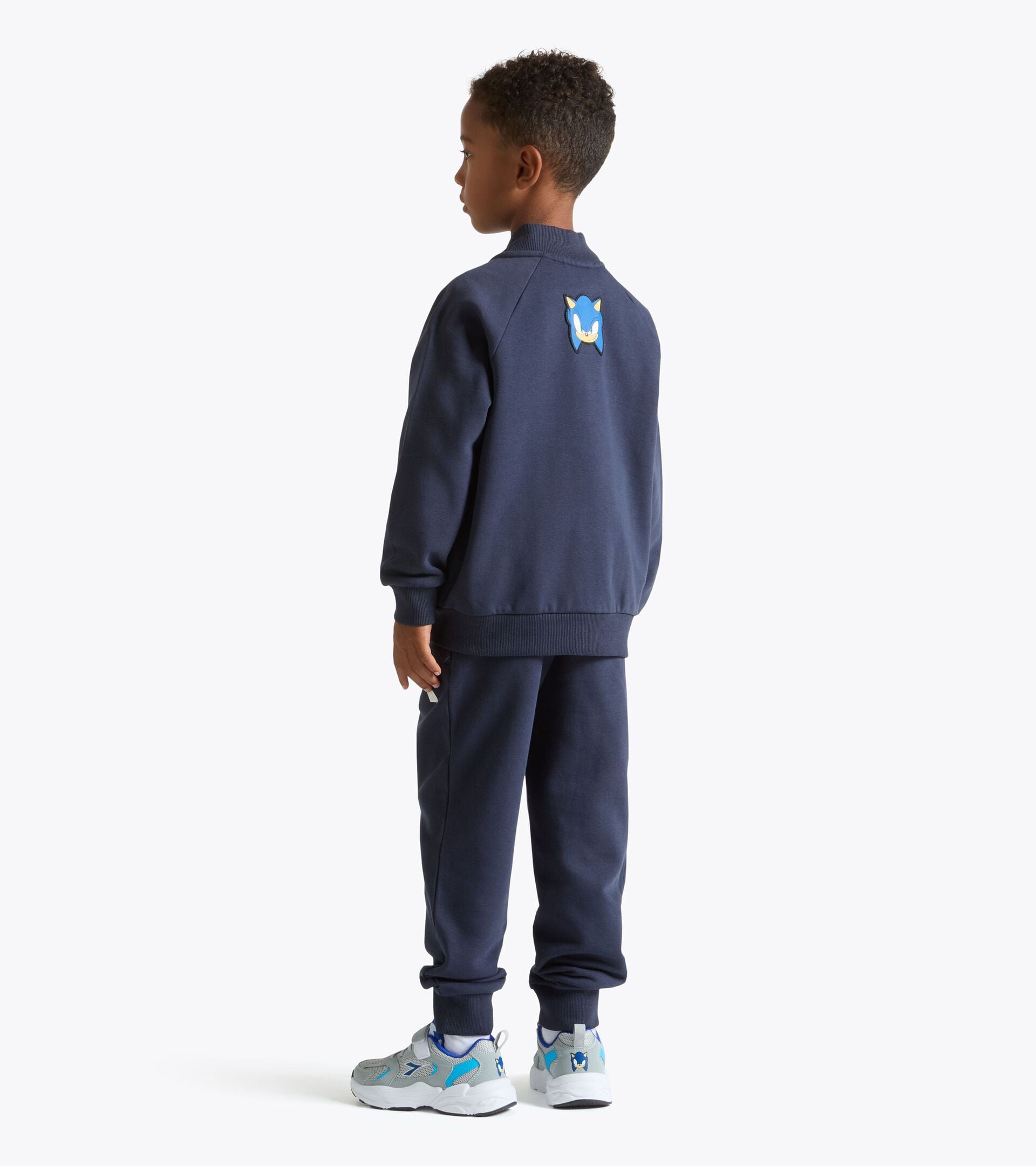 Ch&aacute;ndal cotton look - Ni&ntilde;os y ni&ntilde;as JU. TRACKSUIT FZ SONIC (BR) AZUL NOCHE - Diadora