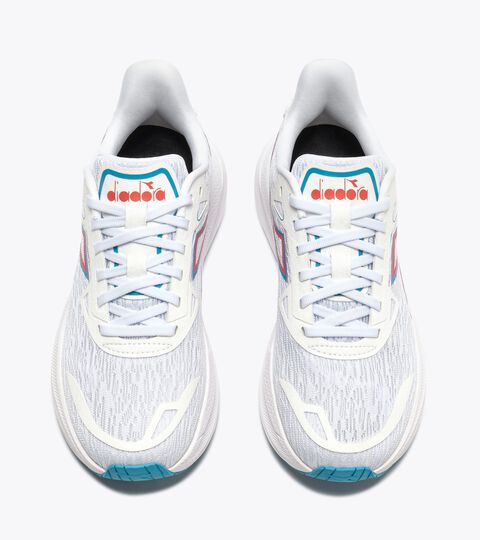 Running shoe - Comfort and stability - Women&rsquo;s NUCLEO 2 W WHITE/HORIZON BLUE - Diadora