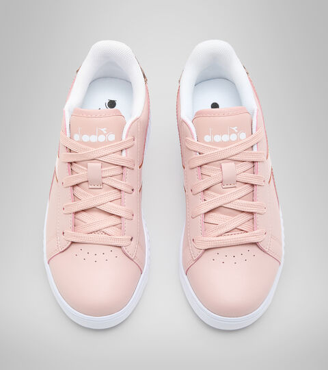 GAME STEP P LEOPARD PS, PEACH PINK (50185) Sports shoes - Kids 4-8 years GAME STEP P LEOPARD PS PEACH PINK (50185) - Diadora