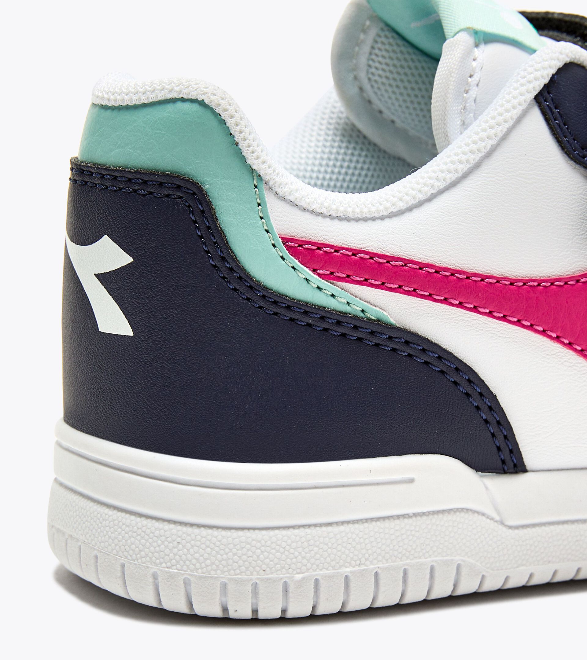 Sports shoes - Kids 4-8 years RAPTOR LOW PS PEACOAT/FUCHSIA PURPLE/PSTL TU - Diadora