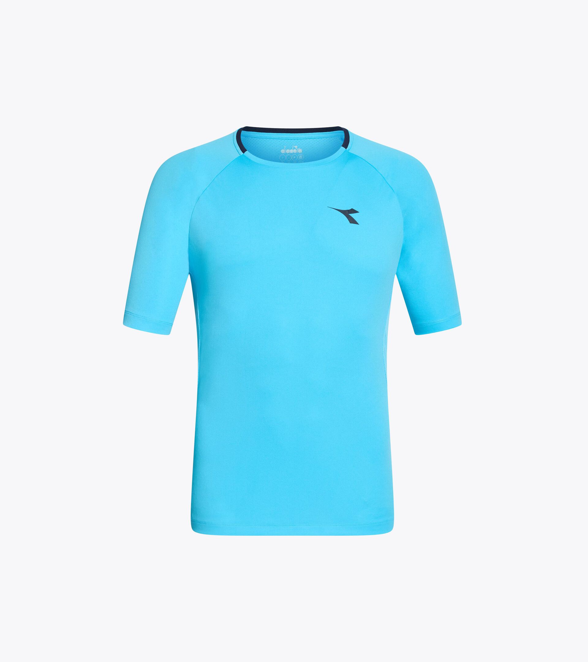 T-shirt da tennis - Uomo SS T-SHIRT TENNIS AZZURRO CIELO INTENSO - Diadora