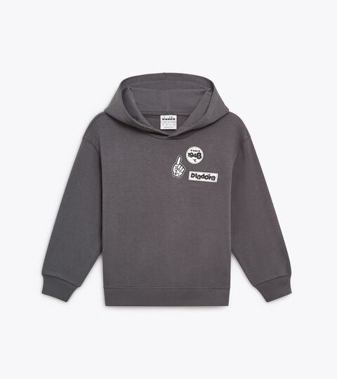 Heavy Cotton Hoodie - Boy JB. HOODIE ESS. SPORTS TURBULENCE - Diadora