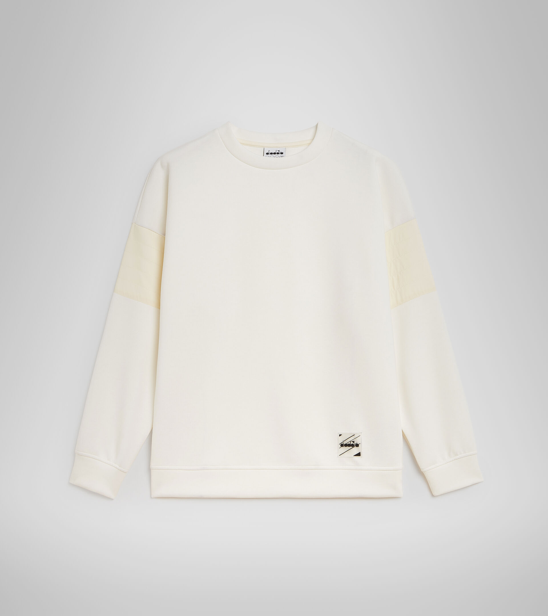 Crew-neck sweatshirt - Women L. SWEATSHIRT CREW URBANITY WHITE - Diadora