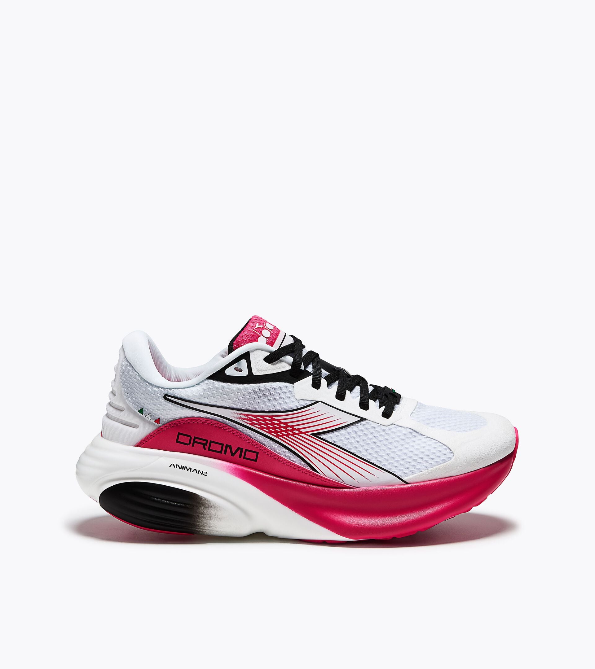 Dromo X Diadora: running Made in Italy ATOMO STAR DROMO WHITE /MEXICAN PINK - Diadora