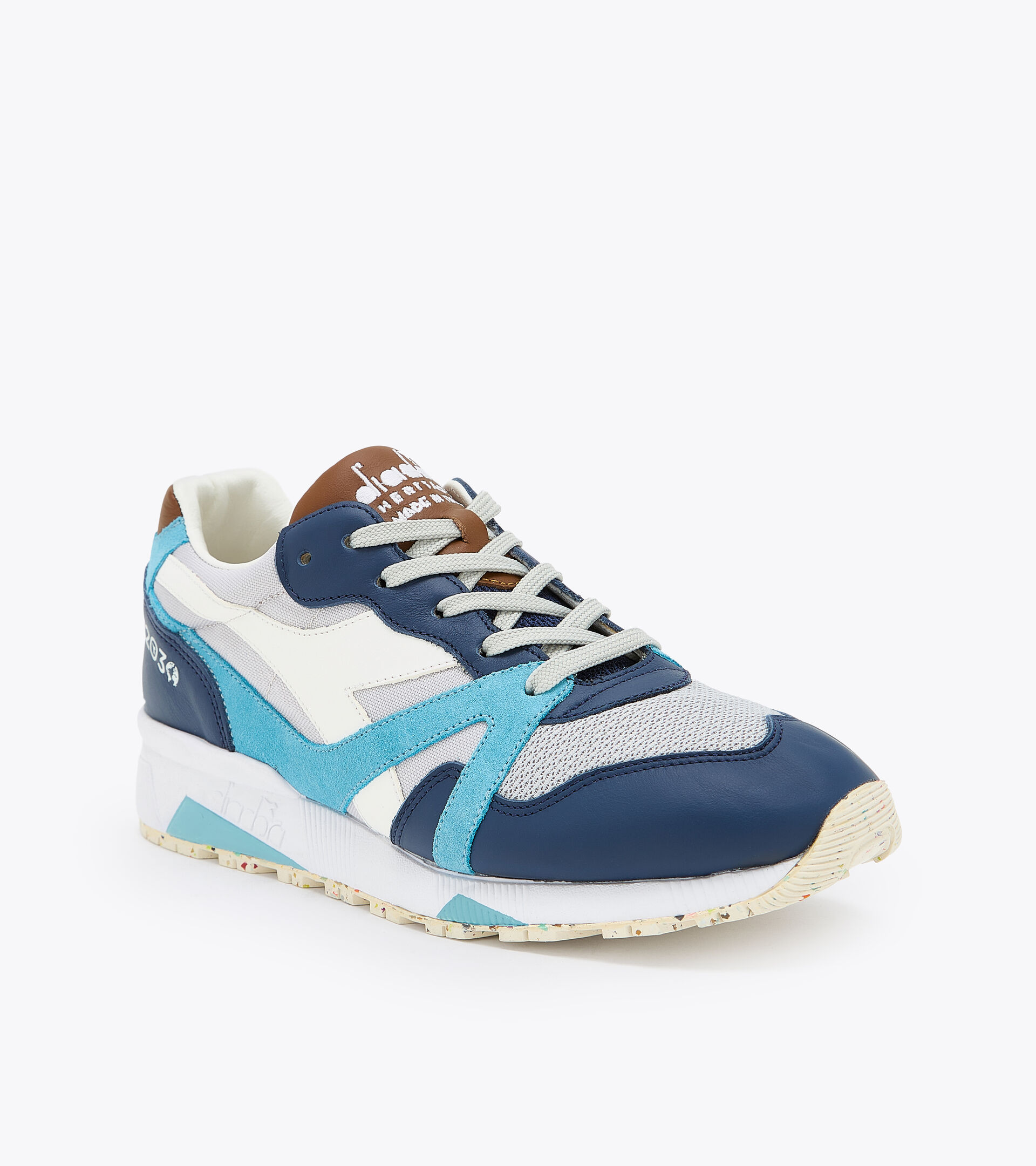 Made in Italy Heritage Shoe - Men N9000 2030 ITALIA INSIGNIA BLUE - Diadora
