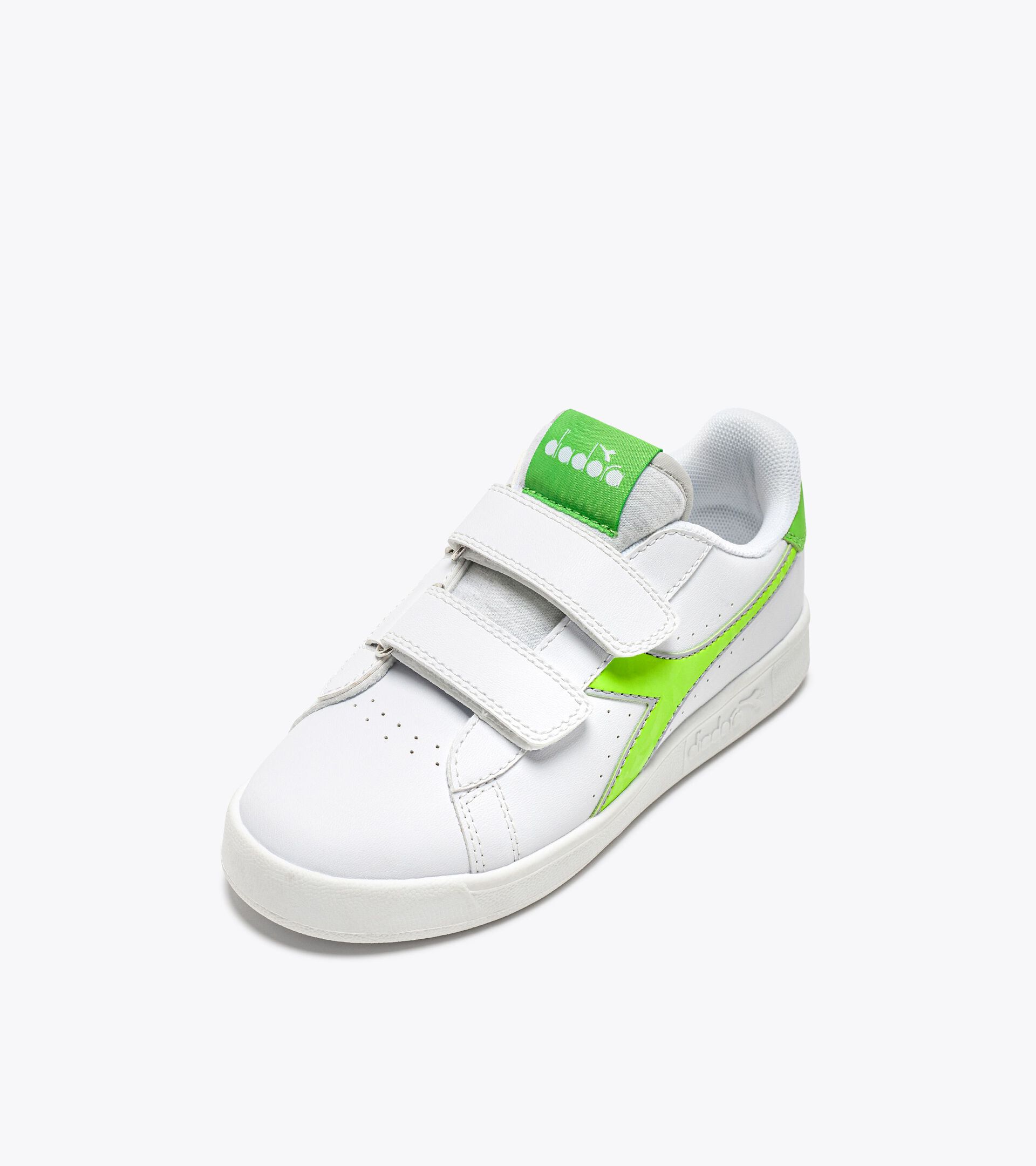 Sports shoes - Kids - 4-8 years GAME P VIRTUAL PS WHITE/GREEN FLASH - Diadora