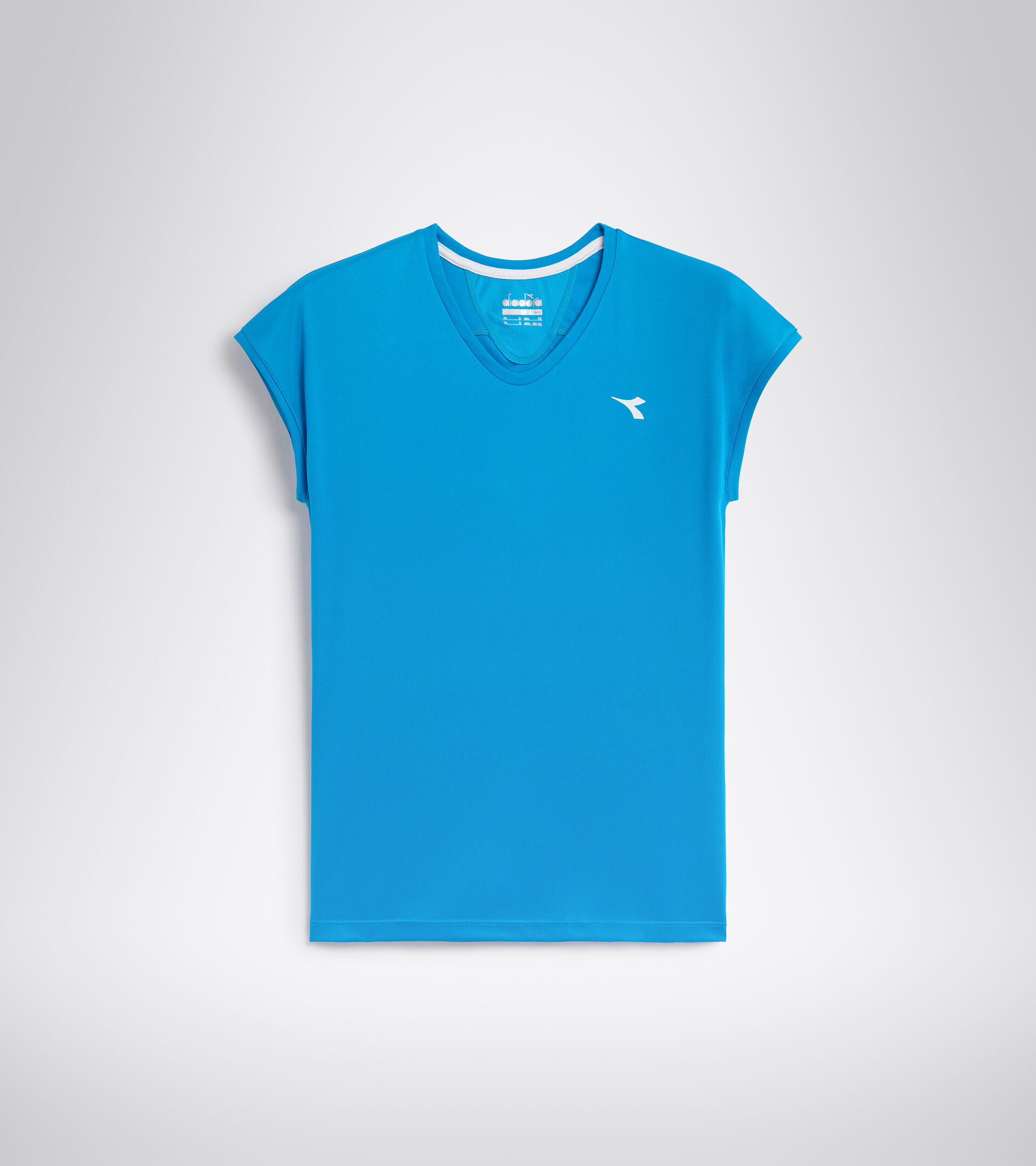 T-shirt de tennis - Femme L. T-SHIRT TEAM BLEU ROI FLUO - Diadora