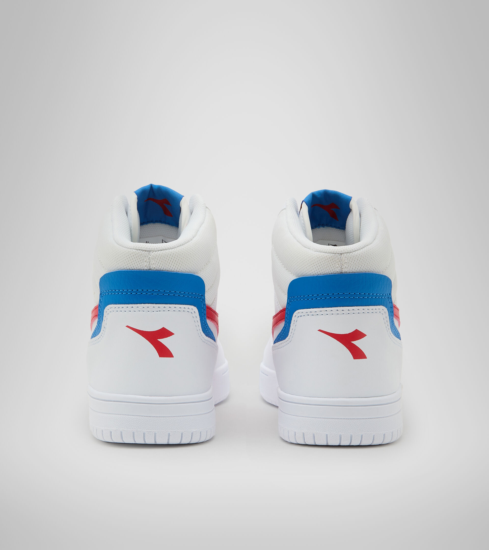 Footwear Sport BAMBINO RAPTOR MID GS BIANCO/TOMATO RED Diadora