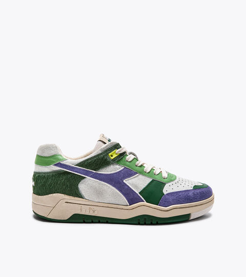 Heritage shoe - Made In Italy - Gender Neutral B.560 USED WW ITALIA FORMAL GARDEN/WHITE - Diadora