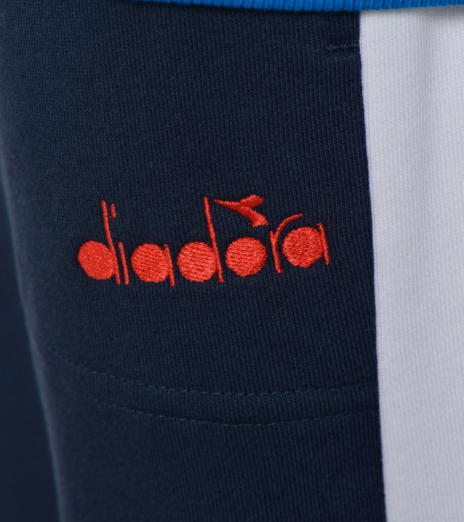 Tracksuit - Boys JB. TRACKSUIT HD FZ DIADORA CLUB MICRO BLUE - Diadora