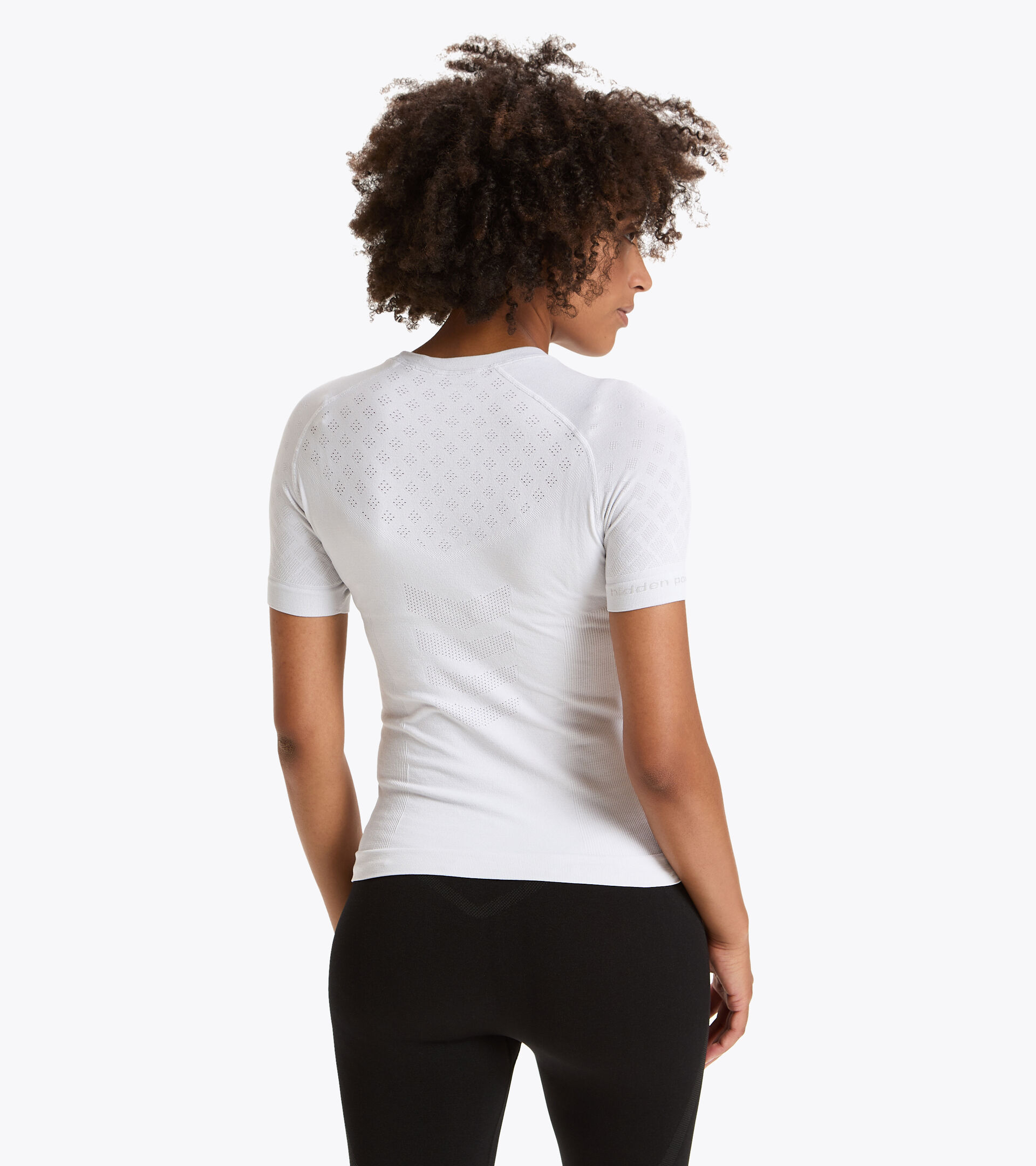 Short-sleeved training t-shirt - Women L. SS T-SHIRT ACT OPTICAL WHITE - Diadora