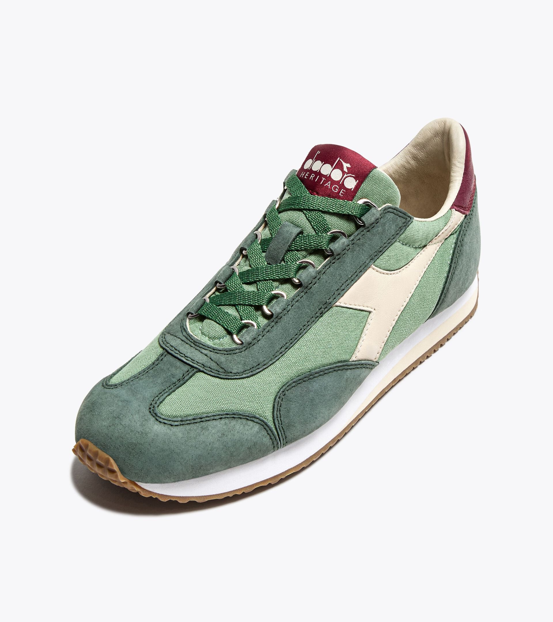 Zapatilla Heritage - Para todos los g&eacute;neros EQUIPE CANVAS SW EVO SHALE GREEN - Diadora