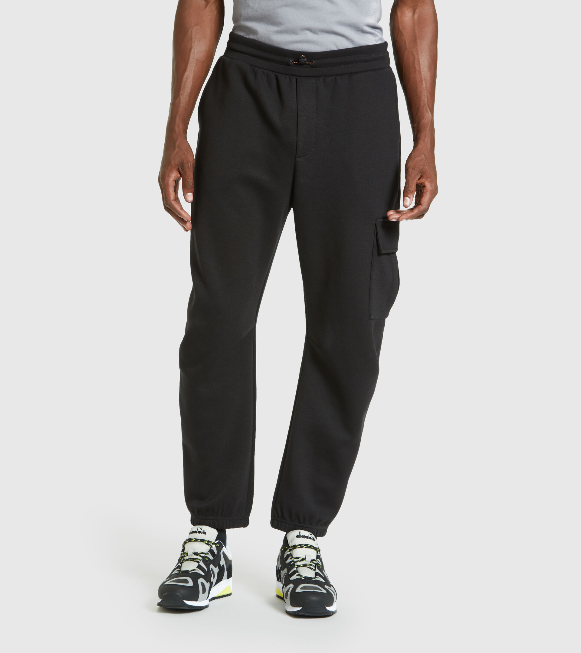 Sports trousers - Men PANT URBANITY BLACK - Diadora