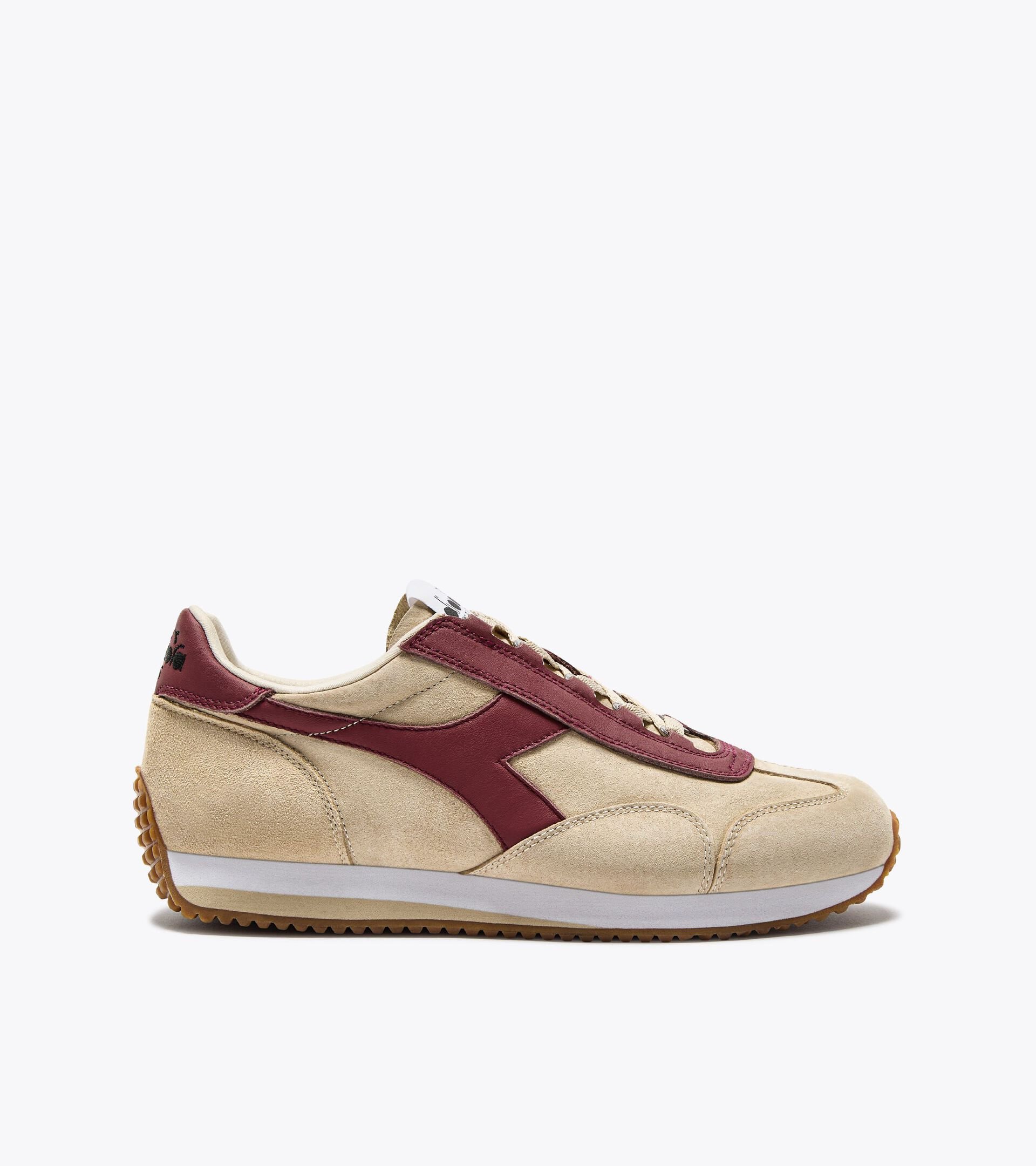 Sneaker Heritage aus Leder mit niedrigem Profil - Für alle Geschlechter EQUIPE '75 SW AUSTERNGRAU - Diadora