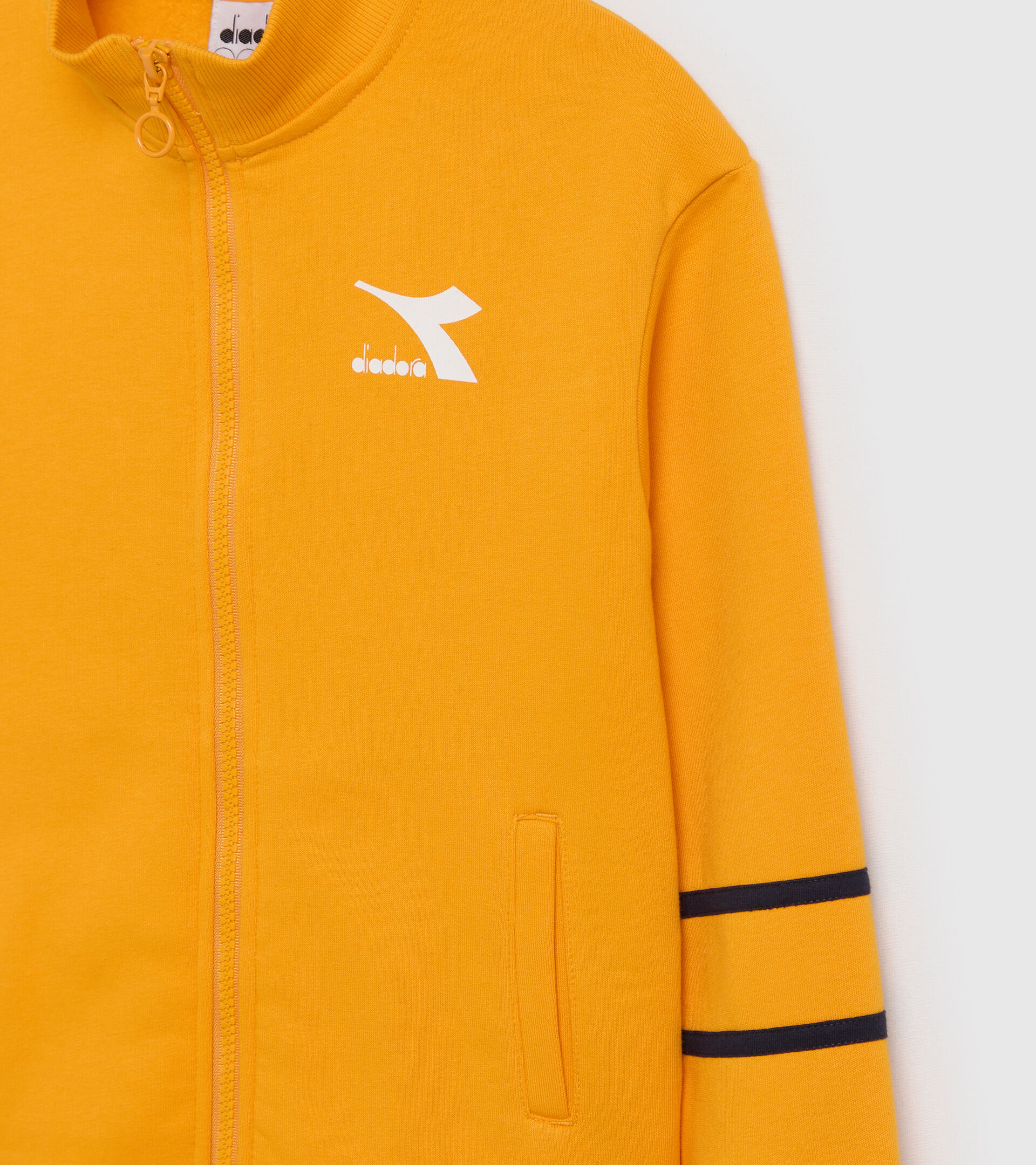 Survêtement de sport - Enfant JU.TRACKSUIT FZ CHROMIA JAUNE RADIEUX - Diadora