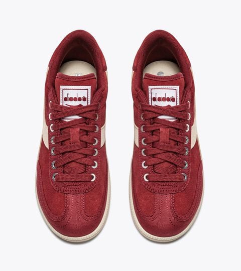 Suede Leather Sneakers - Retro Running - All gender TRAINER SUEDE RED FIRE - Diadora