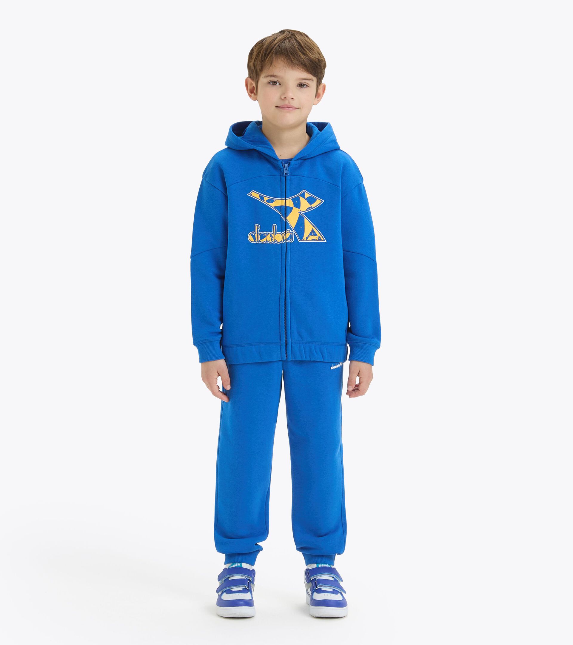 Chándal - Niños y adolescentes
 JB. TRACKSUIT HD FZ RIDDLE AZUL PRINCESA - Diadora