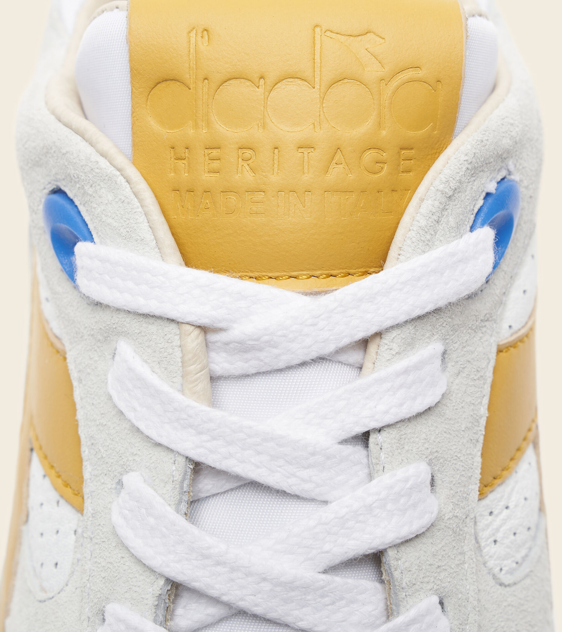Made in Italy Heritage Shoe - Unisex ECLIPSE ITALIA WHITE/WHISPER WHITE - Diadora