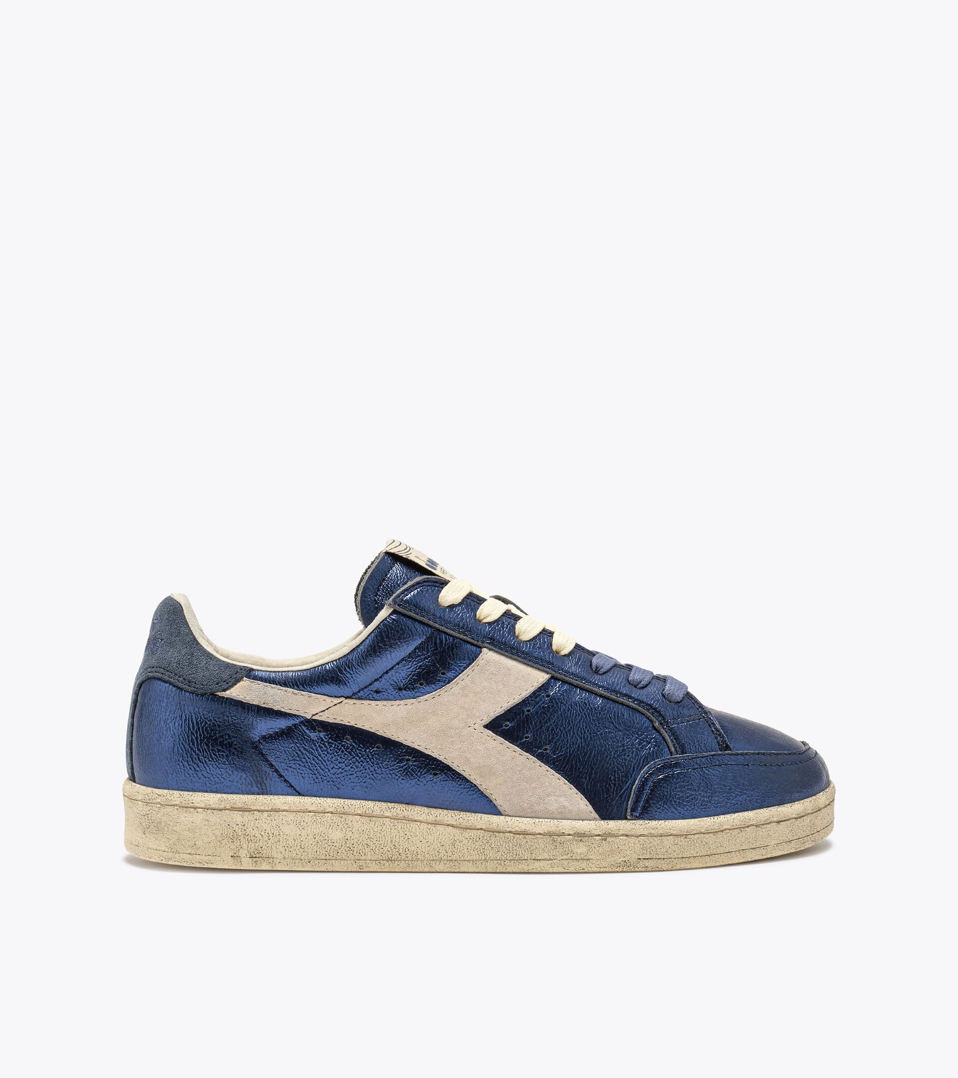 Heritage sneaker made from leather - All-gender
 PRESTIGE METAL USED NIGHT BLUE - Diadora