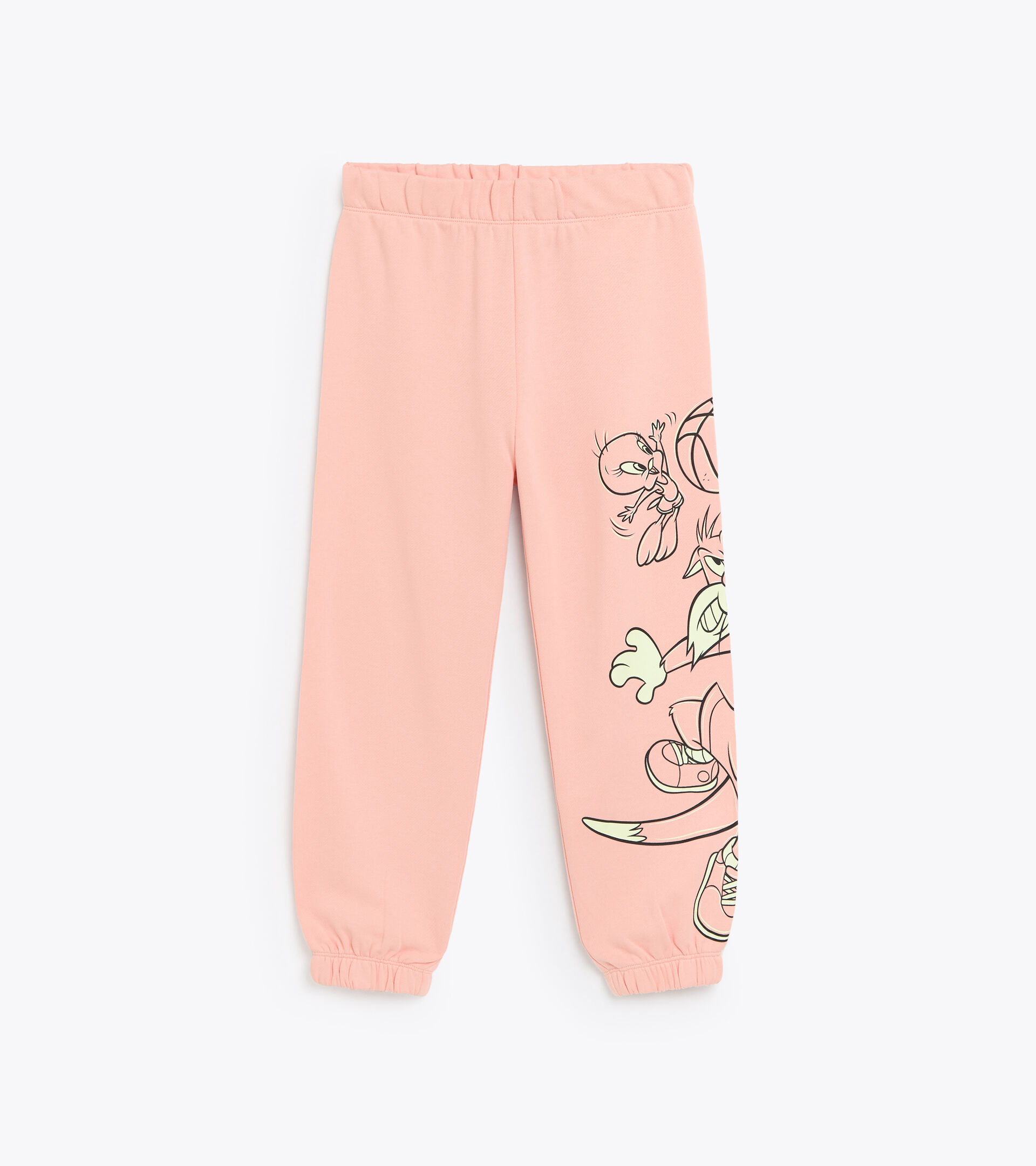 Cotton terrycloth joggers - Kids JU.JOGGER PANT WB PINK MELODY - Diadora
