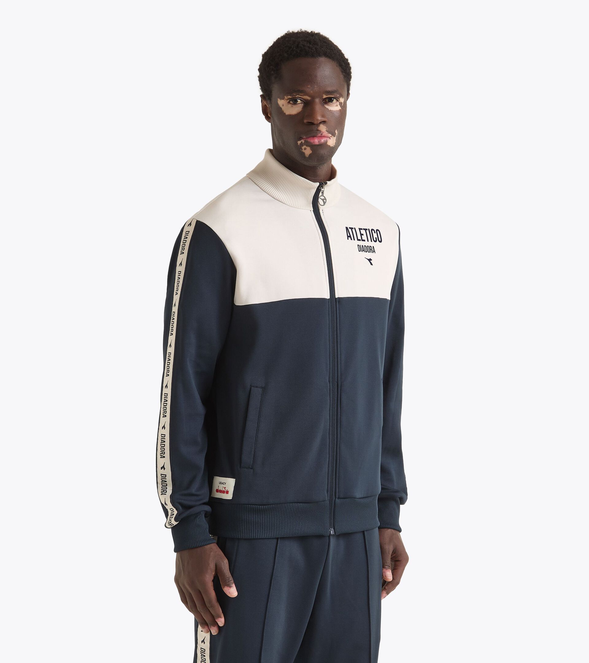 Legacy Track Jacket - All-gender TRACK JACKET LEGACY BLUE DENIM - Diadora