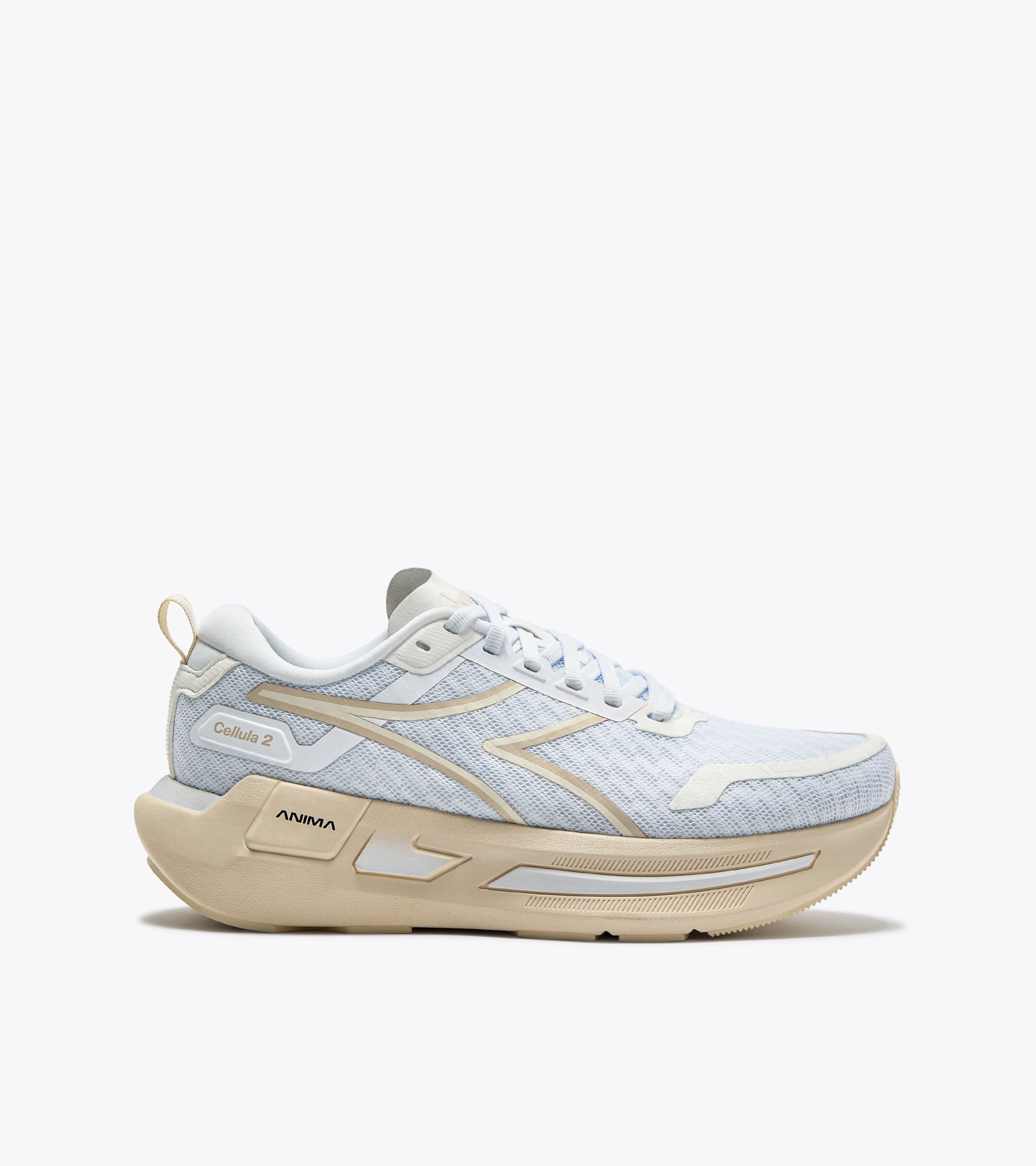 ピュアフローラ Flower Mountain Beige/Cream/Light Grey Suede/Nylon Wave Uni