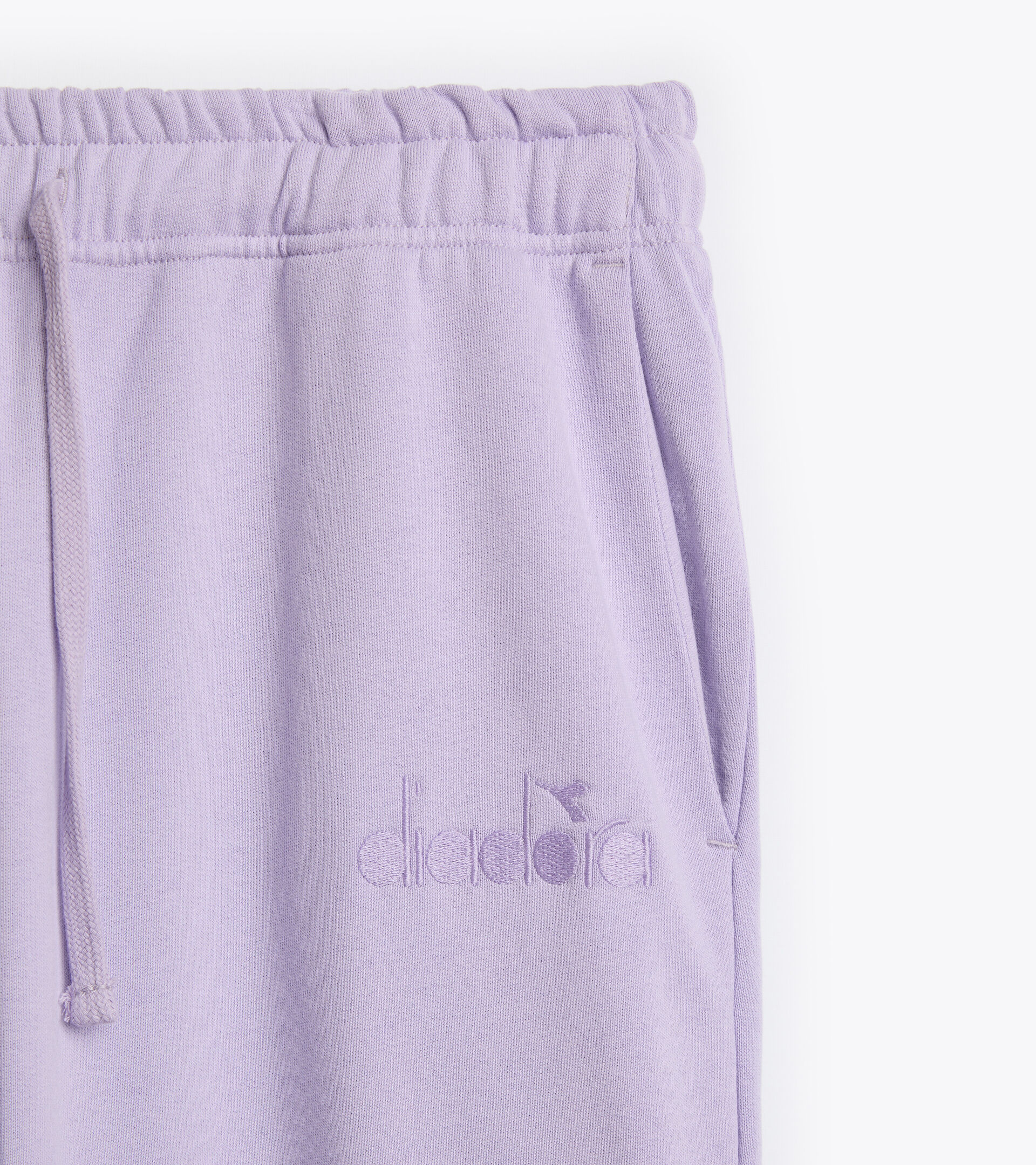 Pantalone sportivo in cotone - Gender neutral PANT SPW LOGO VIOLA ROSA - Diadora