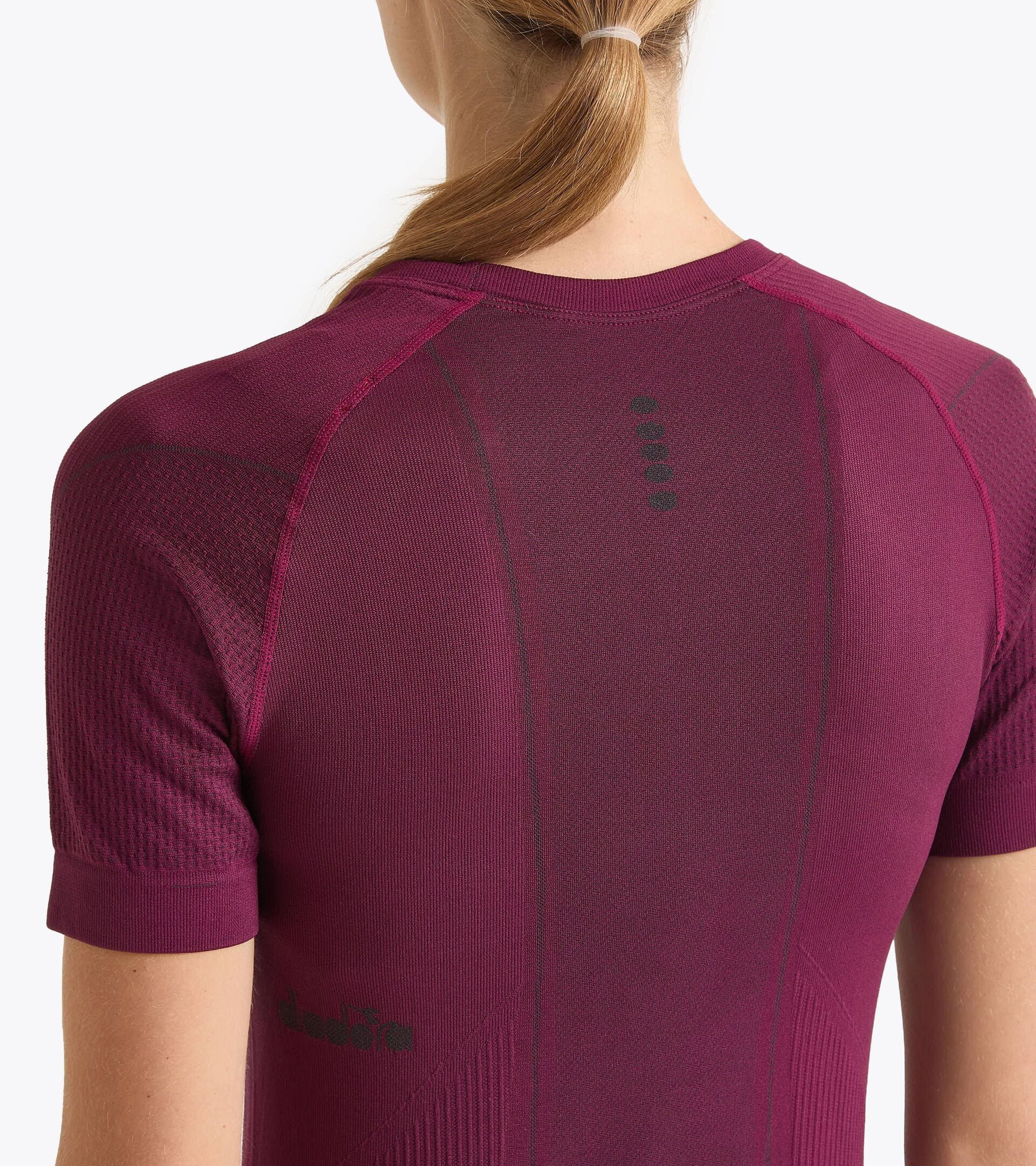 Camiseta t&eacute;cnica Made In Italy&sect;Running&sect;Mujer STRATOZERO SS T-SHIRT W ROJO BANDERA - Diadora