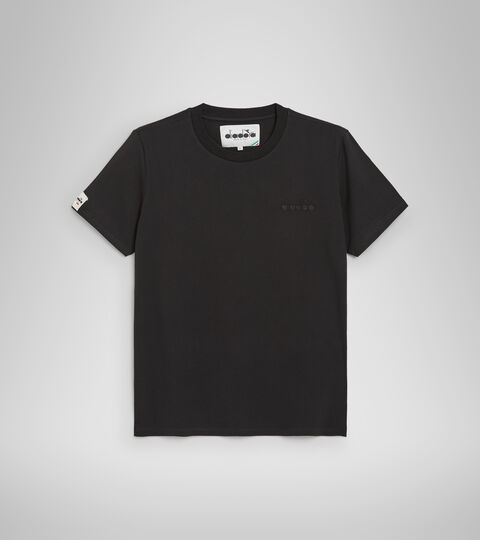 T-SHIRT SS MII, SCHWARZ T-Shirt aus Baumwolle - Herren T-SHIRT SS MII SCHWARZ - Diadora