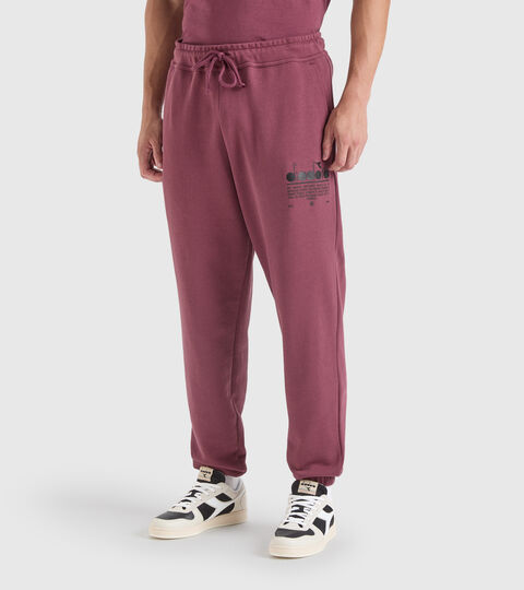 Sporthose aus Baumwolle - Unisex PANT MANIFESTO VERNICHTET VIOLETT - Diadora