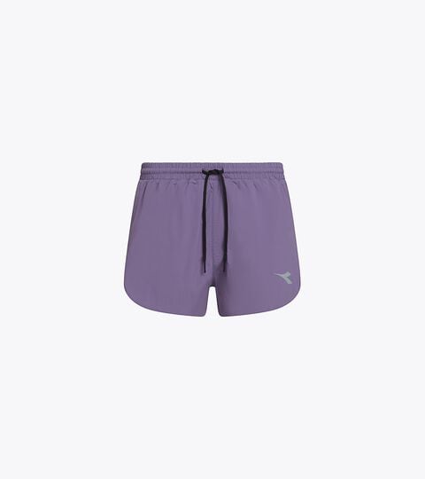 FIBRAZERO 2,5&rsquo;&rsquo; Split Shorts  - Running - Women&rsquo;s
 L. SPLIT SHORT 2.5 SUPER LIGHT FIBRAZERO VIOLET GRAPE COMPOTE - Diadora