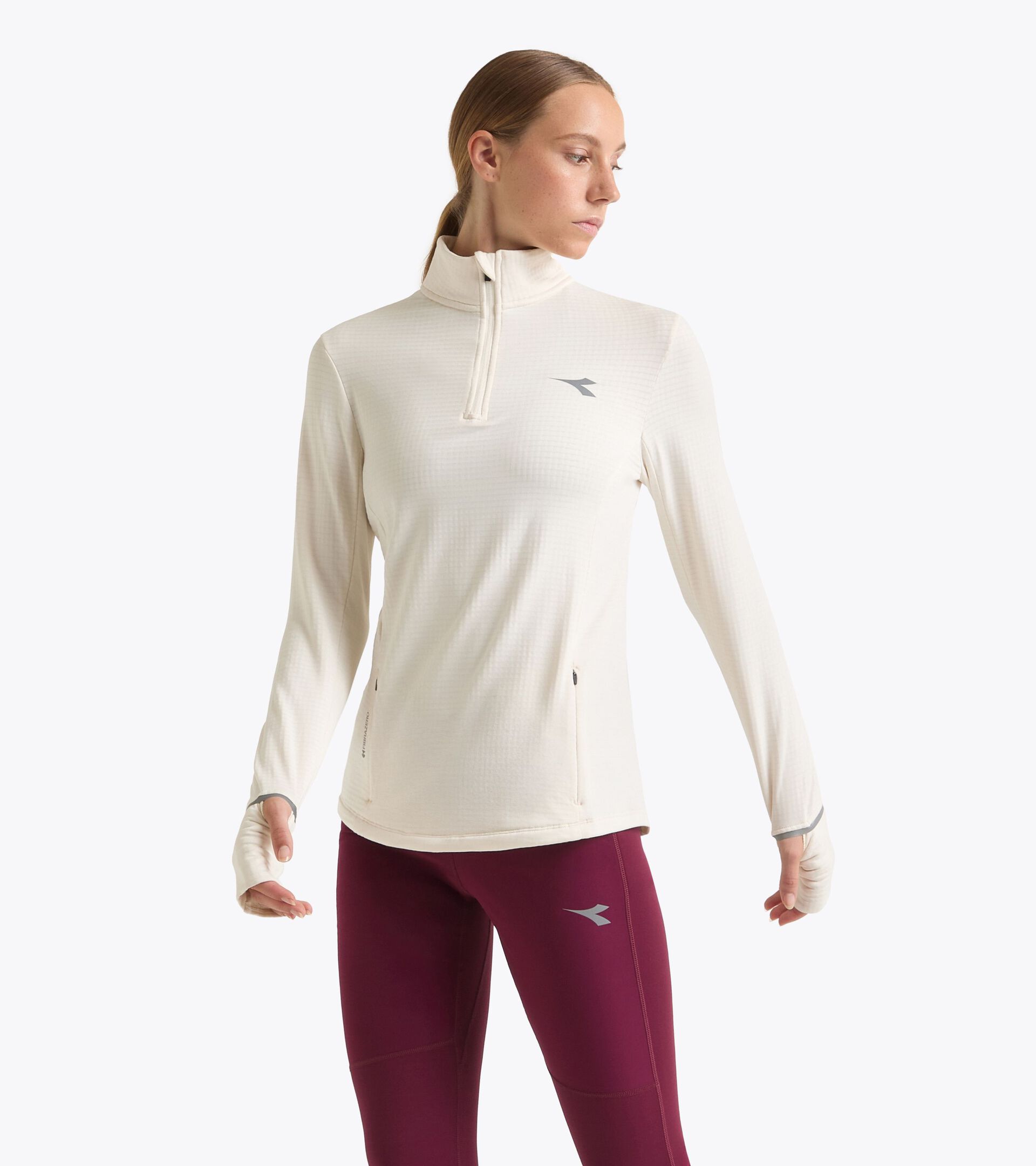 Forro polar termorregulador con tejido FIBRAZERO - Winter Protection - Mujer
L. WARM UP WINTER PROTECTION BLANCO MURMURAR - Diadora