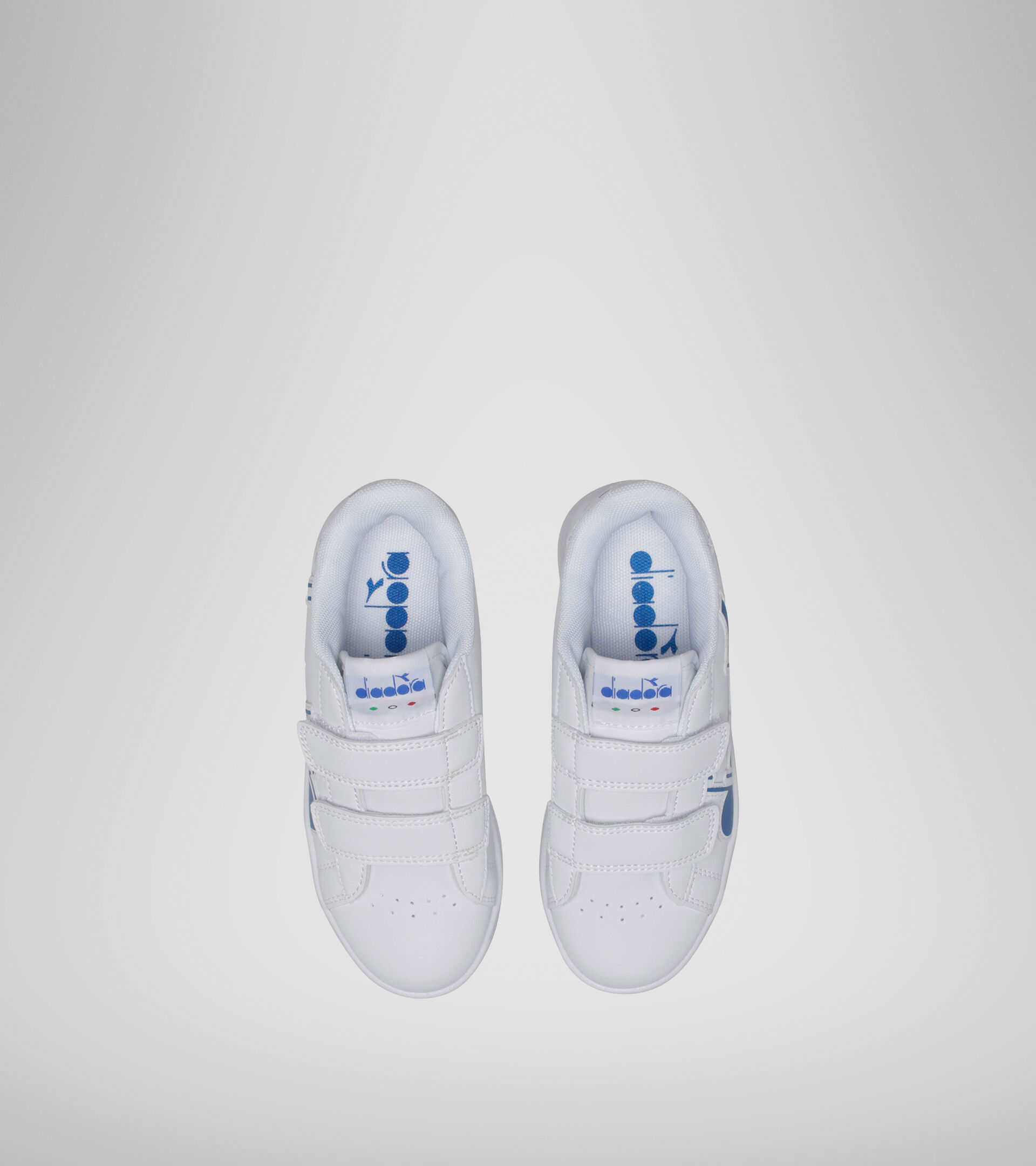 Sports shoe - Unisex kids GAME P BOLDER PS WHITE/MICRO BLUE - Diadora