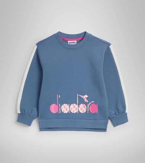 JG.SWEATSHIRT CREW TWINKLE, PORCELAINE BLEU Sweat-shirt ras-du-cou - Garçon JG.SWEATSHIRT CREW TWINKLE PORCELAINE BLEU - Diadora