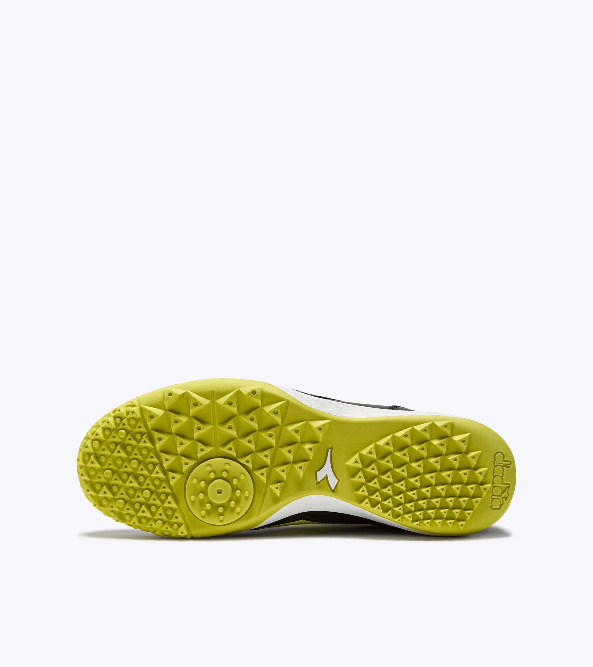 Fu&szlig;ballschuh f&uuml;r synthetische B&ouml;den - Herren BRASIL ICON R TFR SCHWARZ/FLUO GELB DD - Diadora