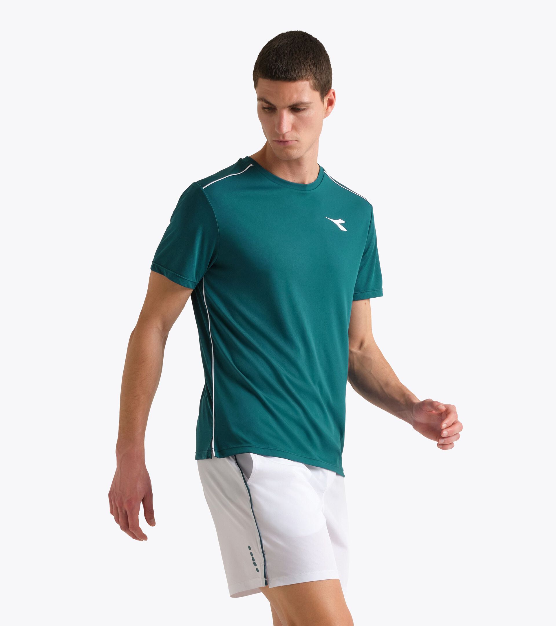 Tennis-T-Shirt - Herren
 SS T-SHIRT COURT SCHATTIERTE FICHTE - Diadora