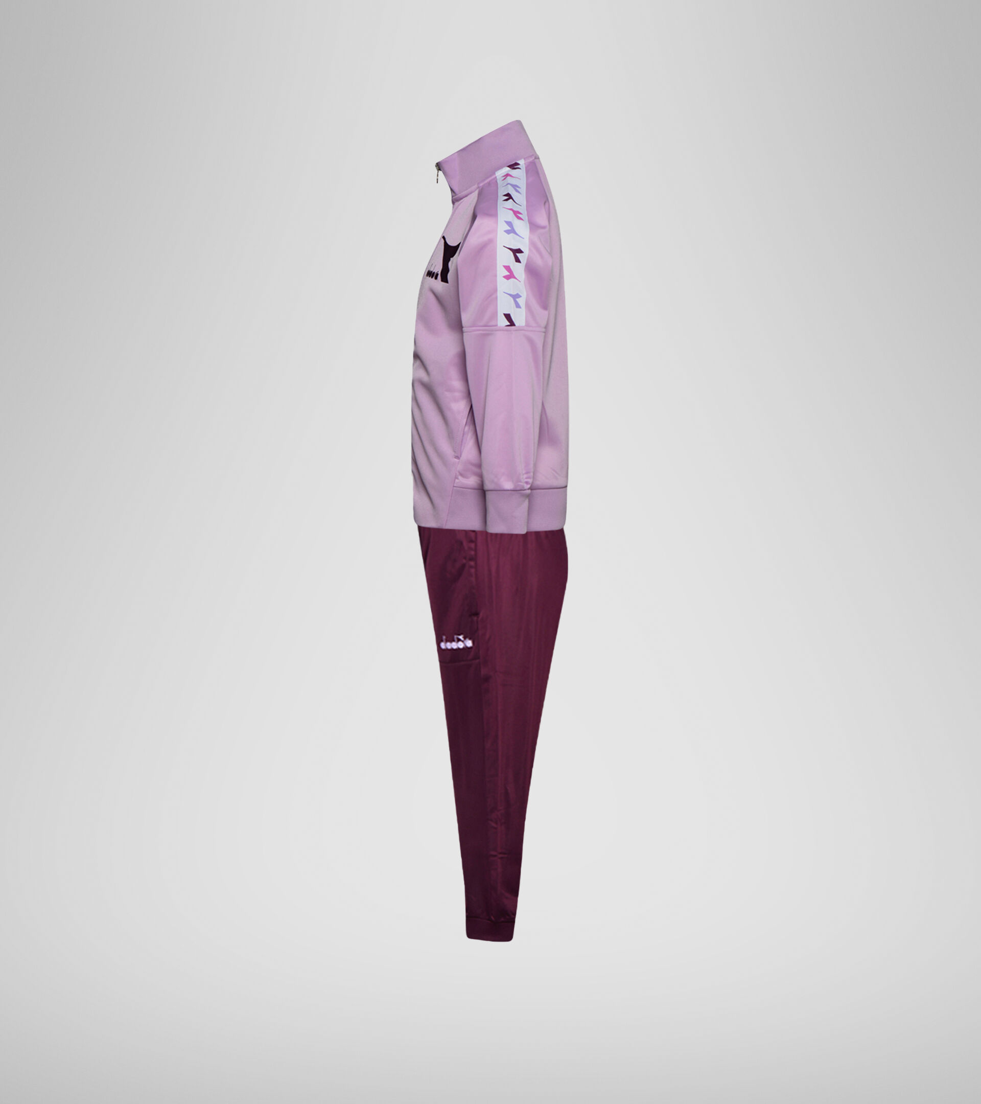 Tracksuit - Boys and girls JU.SUIT CHROMIA VIOLET ORCHID - Diadora